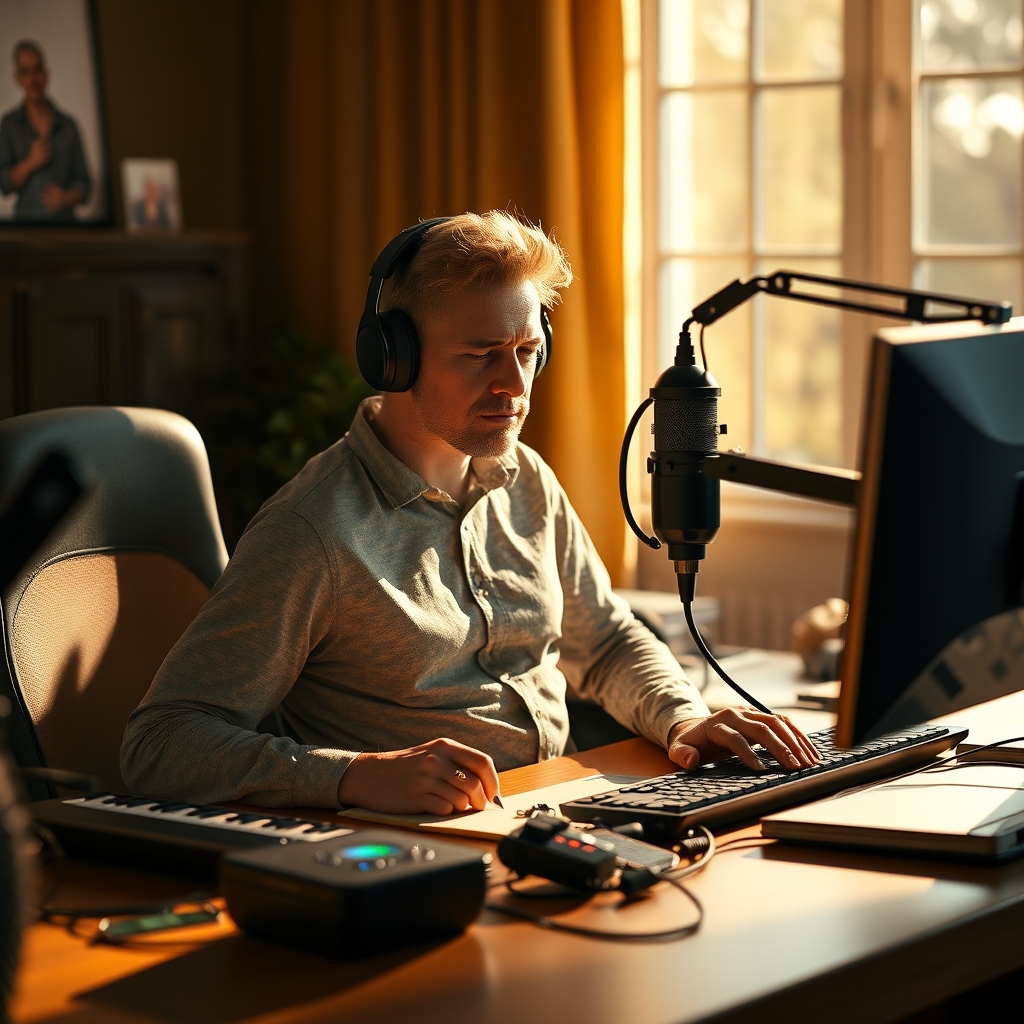 A streamer demonstrating a common mistake, troubleshooting an audio latency loop and echo caused by incorrect dual PC audio routing.