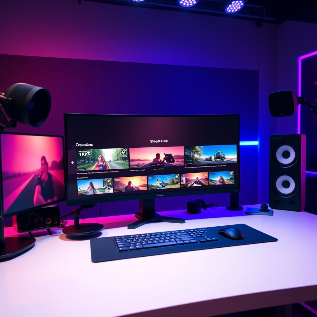 Screenshot of Stream Deck software mapping OBS scenes