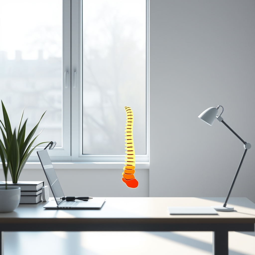 Infographic showing spinal stress differences between rigid static posture and subtle dynamic sitting
